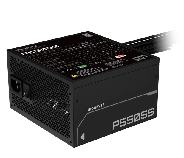 GIGABYTE P550SS 550W 80 Plus Silver - 1323851 - zdjęcie
